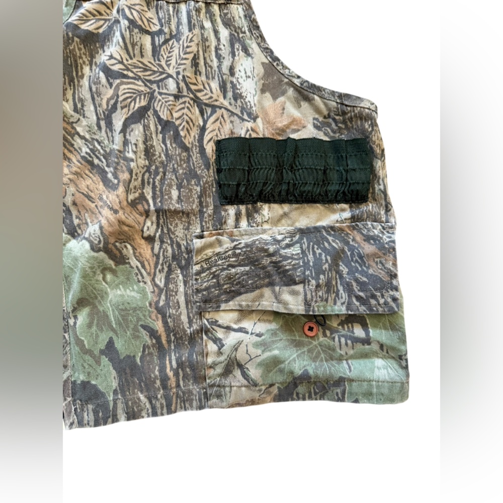 Ozark Trail Vintage Camo Green and Brown Outdoor Duck Hunting Vest XL - Picture 4 of 4